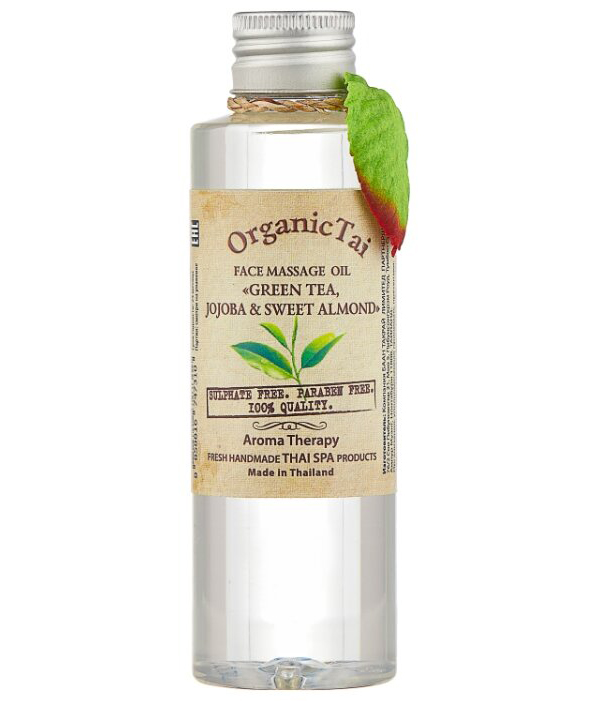 OrganicTai Массажное масло для лица с экстрактом зеленого чая, жожоба и сладкого миндаля Face Massage Oil Green Tea, Jojoba & Sweet Almond, 120 мл
OrganicTai Массажное масло для лица с экстрактом зеленого чая, жожоба и сладкого миндаля Face Massage Oil Green Tea, Jojoba & Sweet Almond, 120 мл