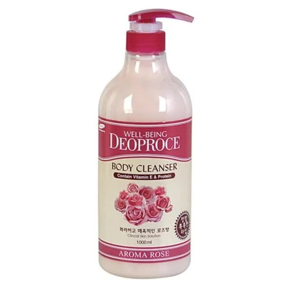 Гель для душа Роза Well-Being Deoproce Aroma Body Cleanser Rose 1000ml
Гель для душа Роза Well-Being Deoproce Aroma Body Cleanser Rose 1000ml