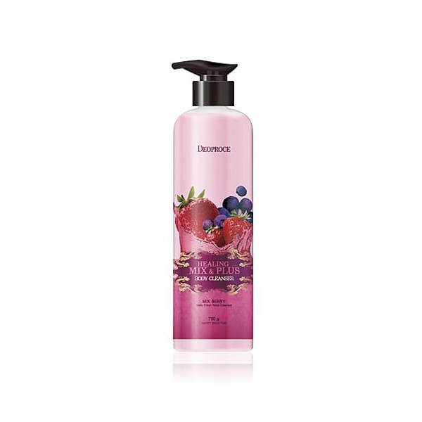 Гель для душа Ягодный микс Deoproce Healing Mix & Plus Body Cleanser Mix Berry 750гр
Гель для душа Ягодный микс Deoproce Healing Mix & Plus Body Cleanser Mix Berry 750гр