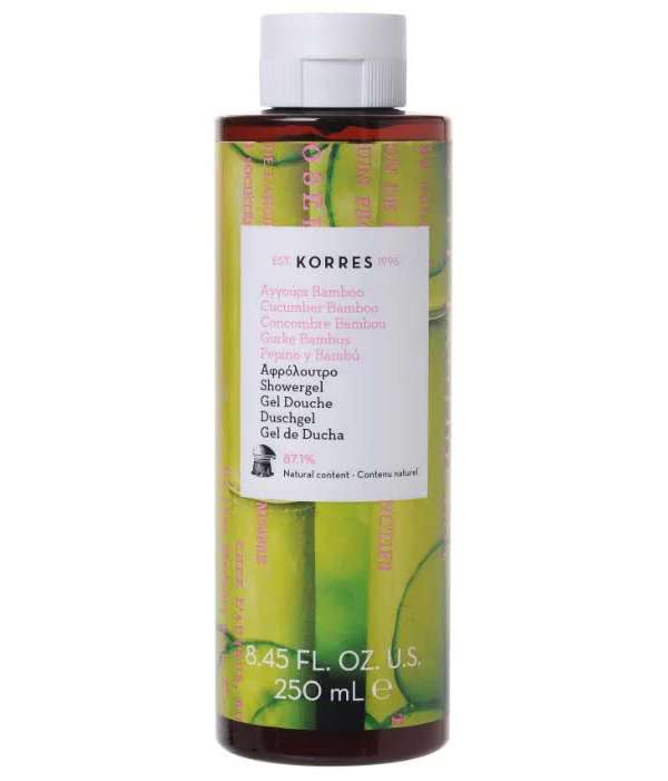 Гель для душа огурец и бамбук Korres 250 мл
Гель для душа огурец и бамбук Korres 250 мл