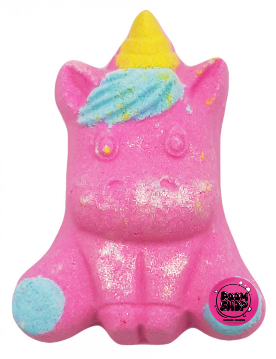 Бомбочка для ванны BOOM SHOP cosmetics Крошка единорог, 120 г
Бомбочка для ванны BOOM SHOP cosmetics Крошка единорог, 120 г