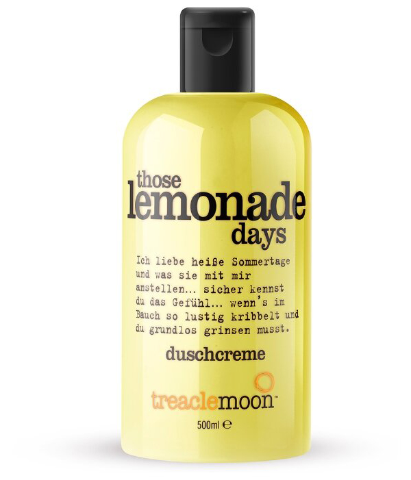 Treaclemoon Гель для душа Those Lemonade Days Bath & Shower Gel, домашний лимонад, 500 мл
Treaclemoon Гель для душа Those Lemonade Days Bath & Shower Gel, домашний лимонад, 500 мл