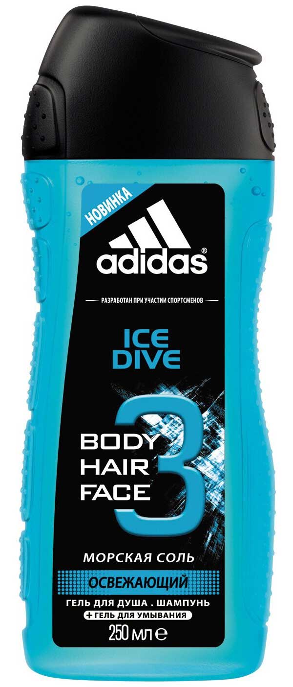 Гель для душа Adidas Ice Dive для мужчин 250 мл
Гель для душа Adidas Ice Dive для мужчин 250 мл