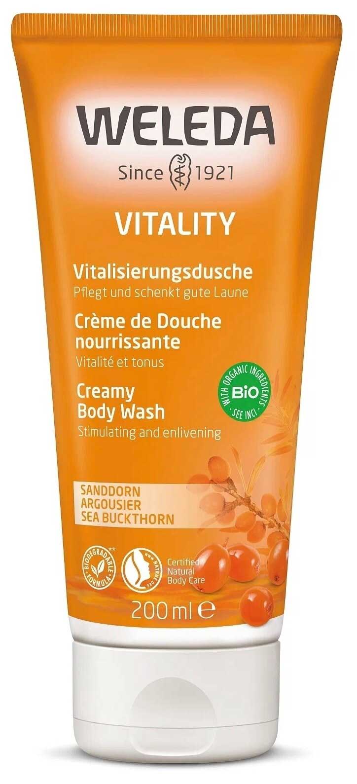 Облепиховый тонизирующий гель для душа Weleda 200 мл
Облепиховый тонизирующий гель для душа Weleda 200 мл