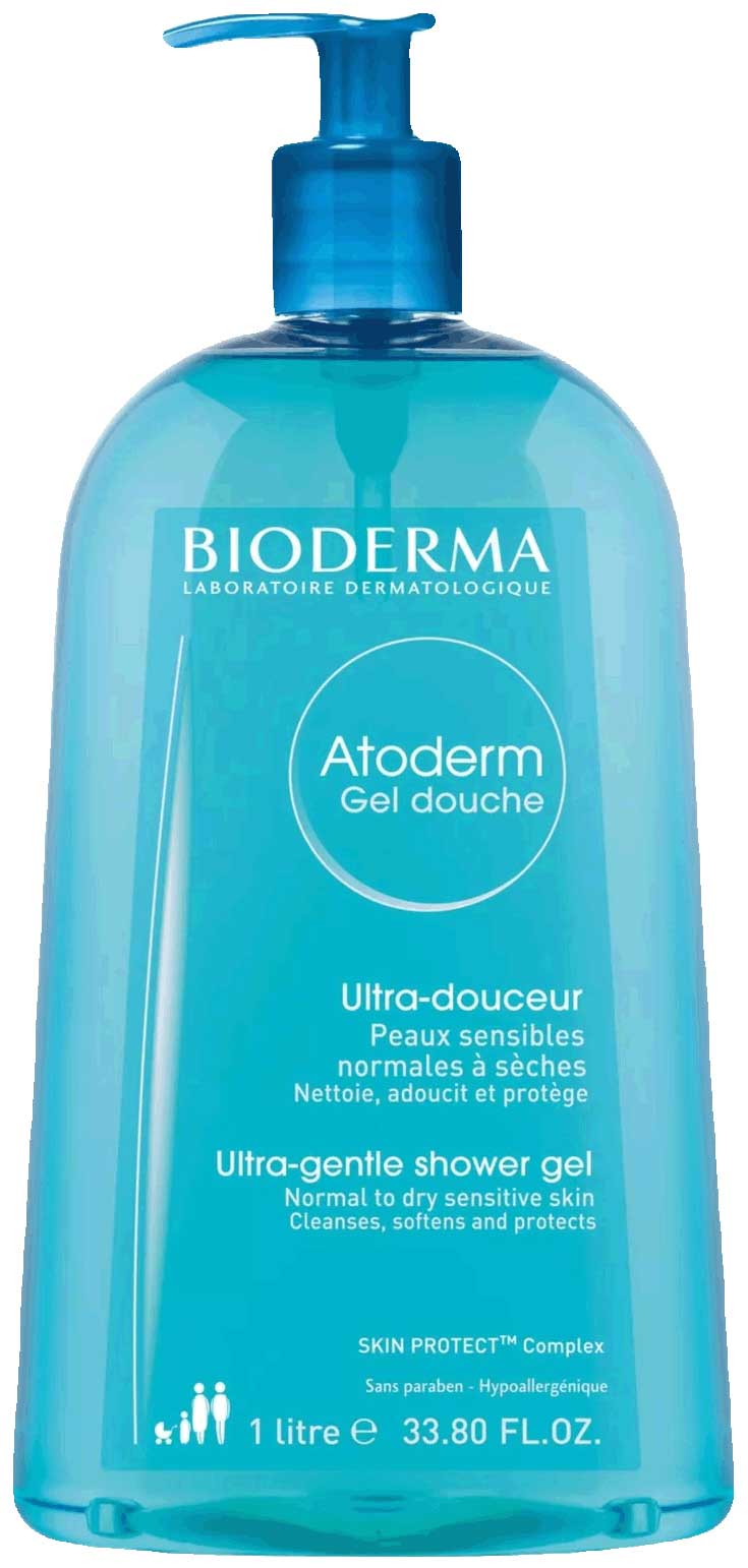 БИОДЕРМА Атодерм Гель для душа 1 л
БИОДЕРМА Атодерм Гель для душа 1 л