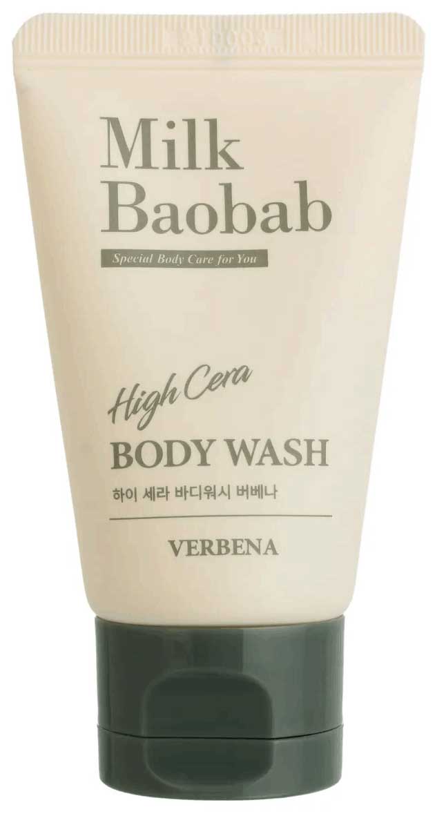 Гель для душа MilkBaobab High Cera Body Wash Verbena Travel Edition 30ml
Гель для душа MilkBaobab High Cera Body Wash Verbena Travel Edition 30ml