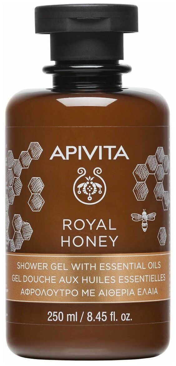 Гель для душа APIVITA Королевский мед с эфирными маслами, флакон, 250 мл
Гель для душа APIVITA Королевский мед с эфирными маслами, флакон, 250 мл