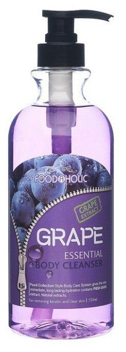 Гель для душа FoodaHolic с экстрактом винограда
Гель для душа FoodaHolic с экстрактом винограда
