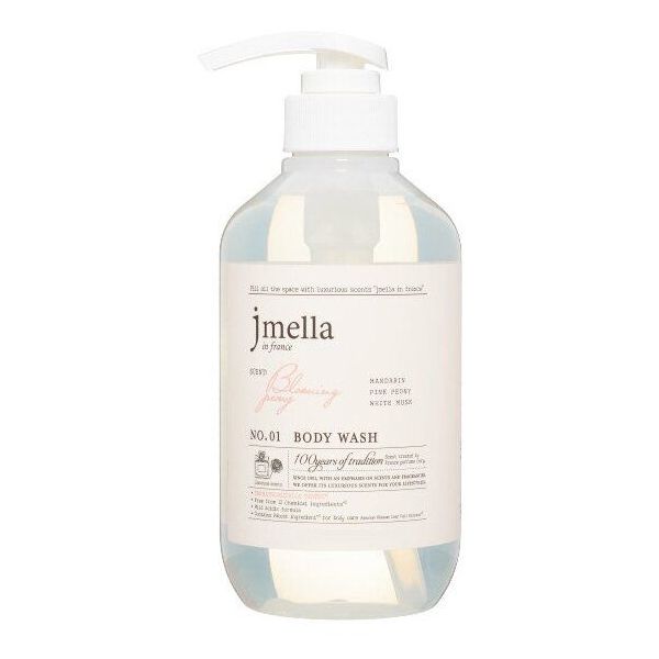 Гель для душа Jmella "Мандарин, розовый пион, белый мускус" 1000 мл
Гель для душа Jmella "Мандарин, розовый пион, белый мускус" 1000 мл