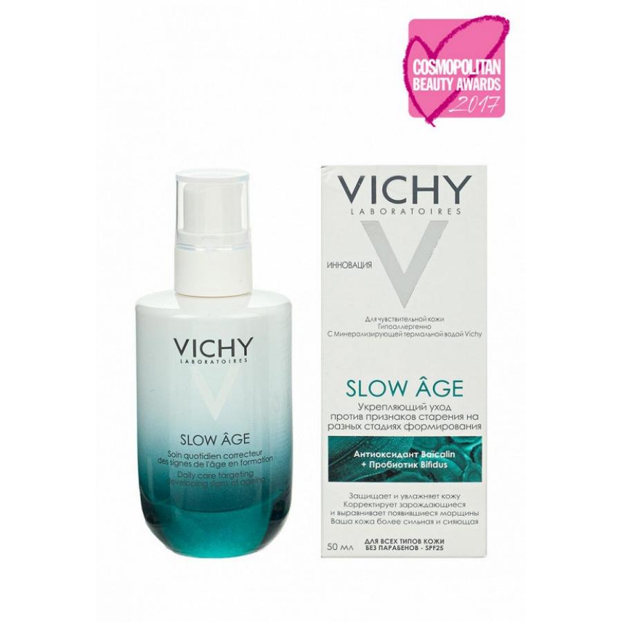 Крем для лица Vichy Slow Age, 50 мл, укрепляющий для коррекции признаков старения
Крем для лица Vichy Slow Age, 50 мл, укрепляющий для коррекции признаков старения