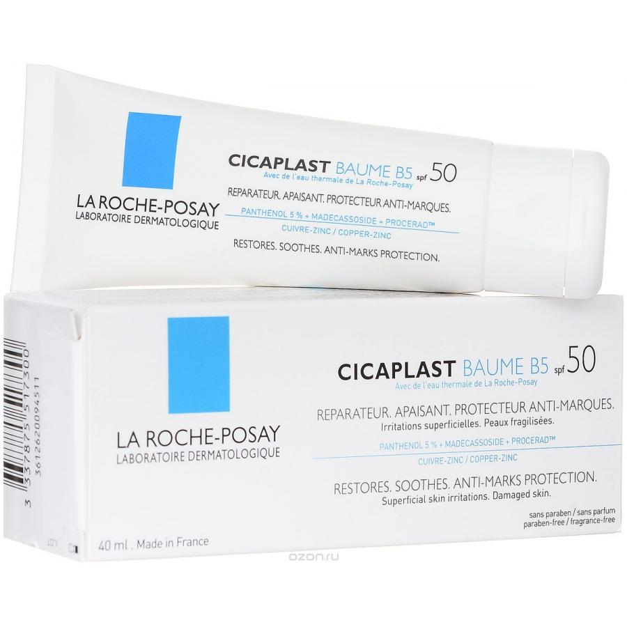 Средство для кожи La Roche-Posay Cicaplast Baume B5 SPF50, 40 мл, восстан.и заживл. для раздраж. к.
Средство для кожи La Roche-Posay Cicaplast Baume B5 SPF50, 40 мл, восстан.и заживл. для раздраж. к.