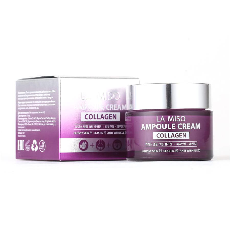 Ампульный крем для лица с коллагеном La Miso Ampoule Cream, 50 мл
Ампульный крем для лица с коллагеном La Miso Ampoule Cream, 50 мл