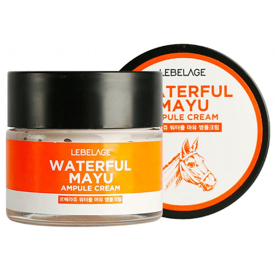Ампульный крем с лошадиным маслом Lebelage Waterful Mayu Ampule Cream, 70мл
Ампульный крем с лошадиным маслом Lebelage Waterful Mayu Ampule Cream, 70мл