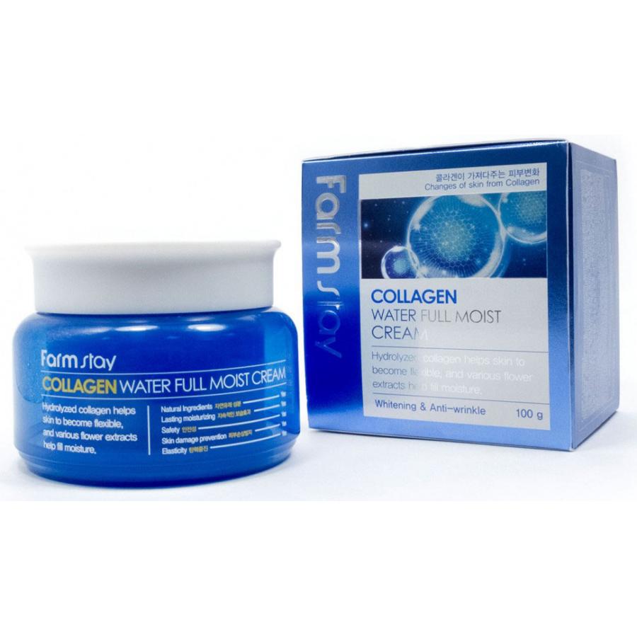 Увлажняющий крем для лица с коллагеном FarmStay Collagen Water Full Moist Cream, 100гр
Увлажняющий крем для лица с коллагеном FarmStay Collagen Water Full Moist Cream, 100гр