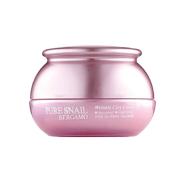 Крем с муцином улитки Pure Snail Wrinkle Care Cream, 50гр
Крем с муцином улитки Pure Snail Wrinkle Care Cream, 50гр