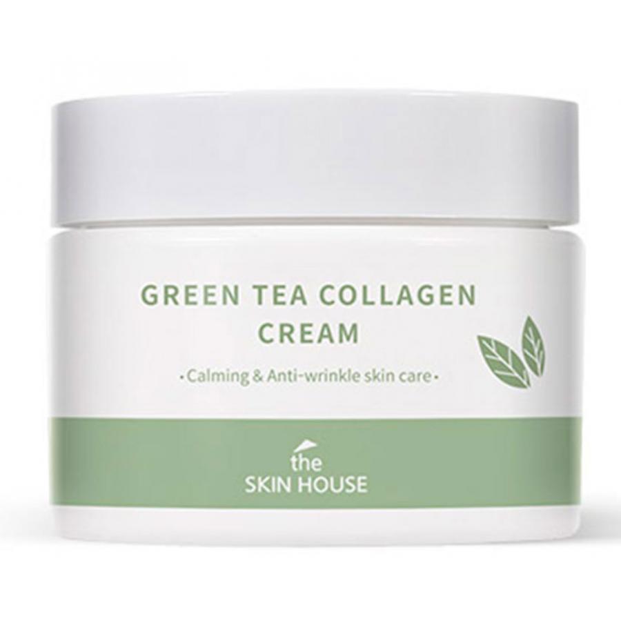 Успокаивающий крем на основе коллагена и зелёного чая The Skin House Green Tea Collagen Cream, 50мл
Успокаивающий крем на основе коллагена и зелёного чая The Skin House Green Tea Collagen Cream, 50мл