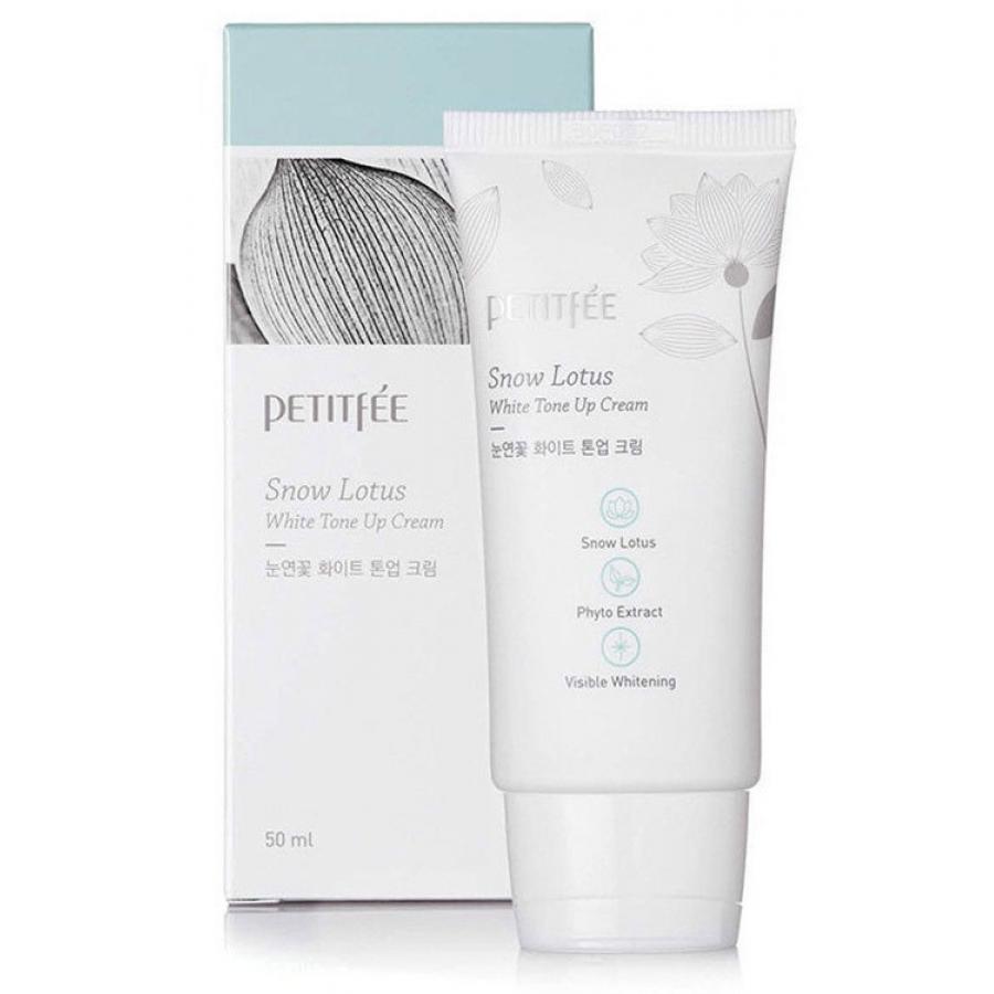 Оcветляющий крем для лица с экстрактом лотоса Petitfee Snow Lotus White Tone Up Cream
Оcветляющий крем для лица с экстрактом лотоса Petitfee Snow Lotus White Tone Up Cream