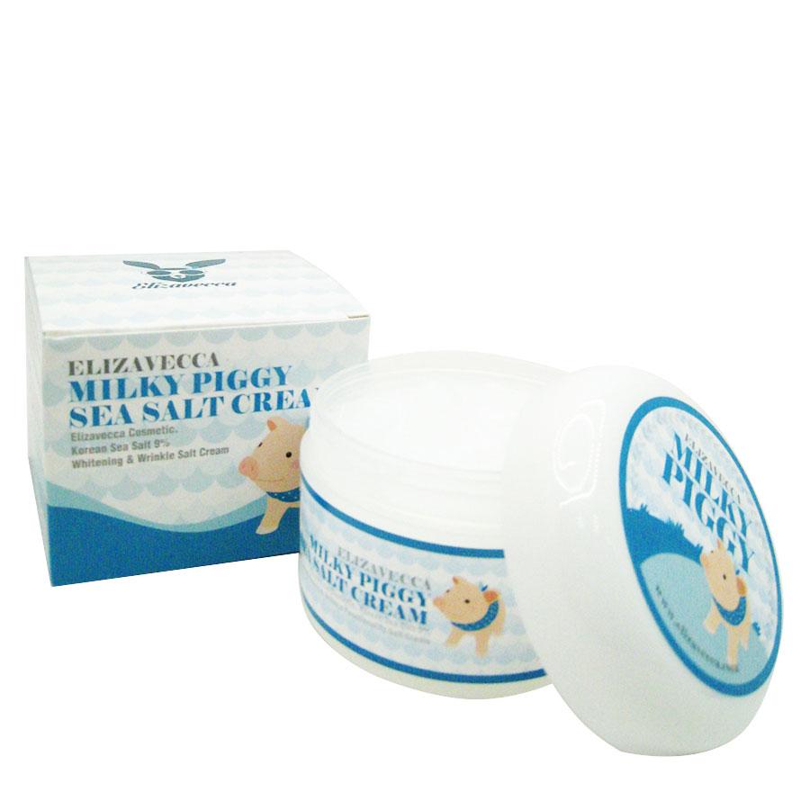 Омолаживающий крем с морской солью Elizavecca Milky Piggy Sea Salt Cream
Омолаживающий крем с морской солью Elizavecca Milky Piggy Sea Salt Cream