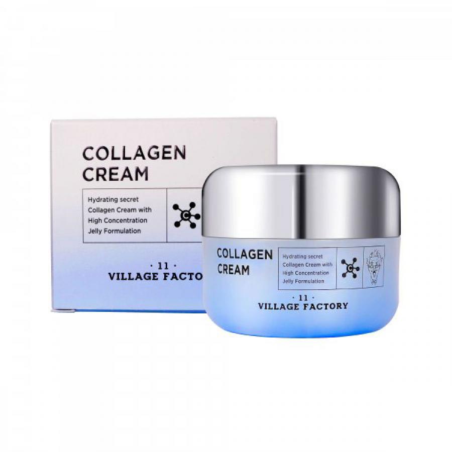 Увлажняющий крем для лица с коллагеном Village 11 Factory Collagen Cream
Увлажняющий крем для лица с коллагеном Village 11 Factory Collagen Cream