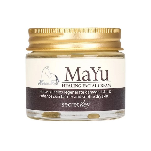 Крем для лица с лошадиным жиром Secret Key MAYU Healing Facial Cream
Крем для лица с лошадиным жиром Secret Key MAYU Healing Facial Cream