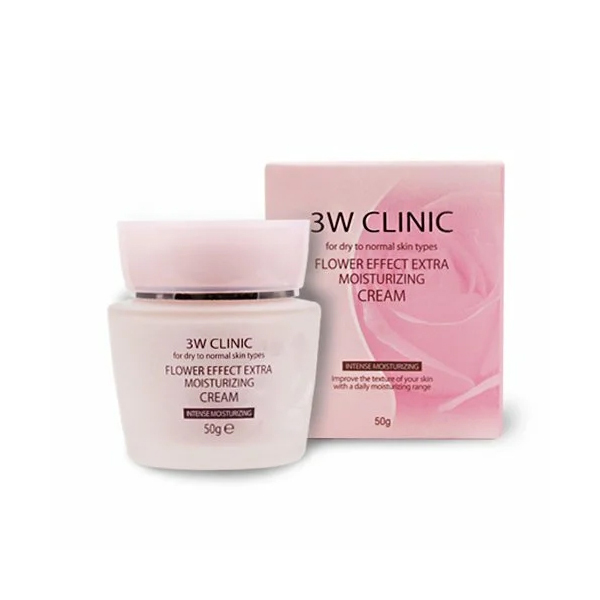 Крем для лица 3W Clinic Flower Effect Extra Moisture Cream, 50 гр
Крем для лица 3W Clinic Flower Effect Extra Moisture Cream, 50 гр