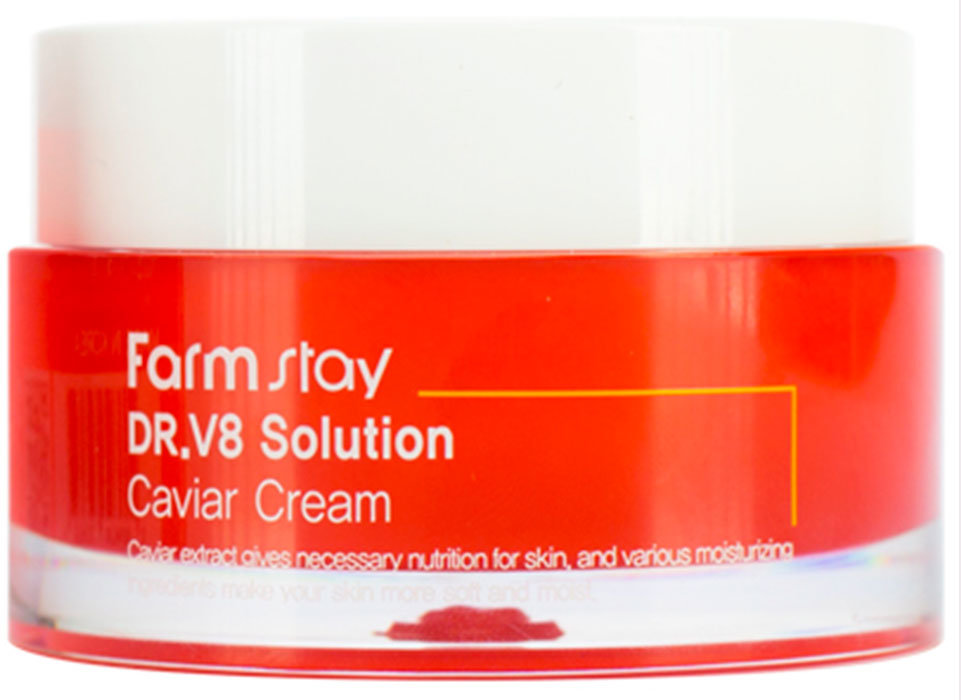 Крем с экстрактом икры FarmStay Dr-V8 Solution Caviar Cream, 50ml
Крем с экстрактом икры FarmStay Dr-V8 Solution Caviar Cream, 50ml