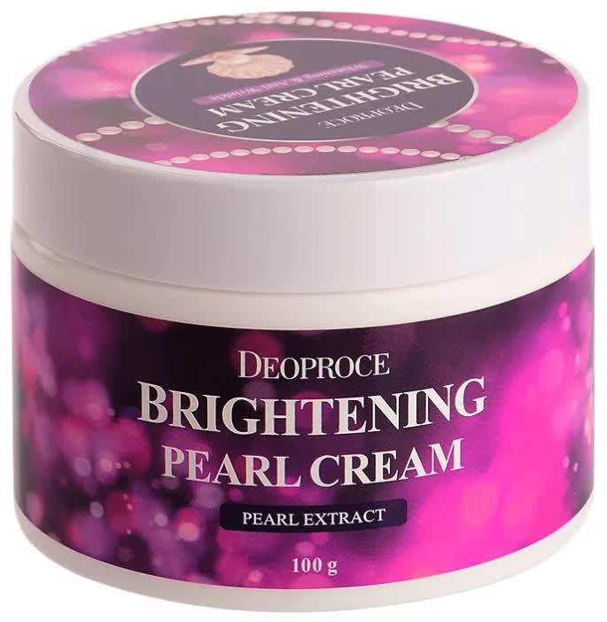 Крем для лица питательный с экстрактом жемчуга Deoproce Moisture Brightening Pearl Cream 100гр
Крем для лица питательный с экстрактом жемчуга Deoproce Moisture Brightening Pearl Cream 100гр