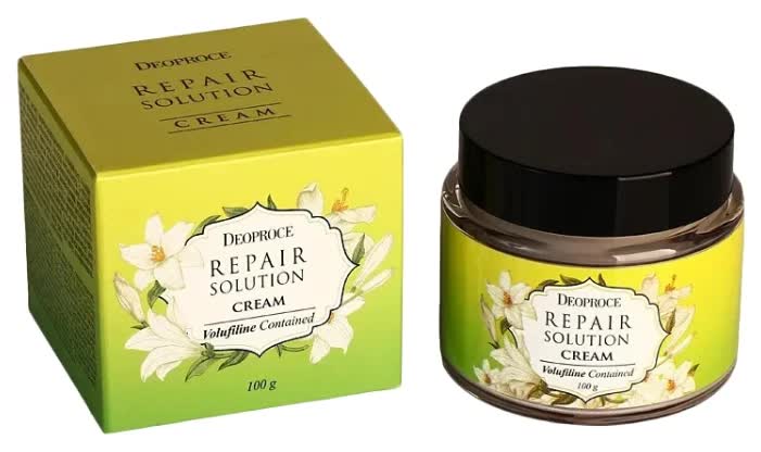 Крем для лица с волюфилином Deoproce Repair Solution Cream 100гр
Крем для лица с волюфилином Deoproce Repair Solution Cream 100гр