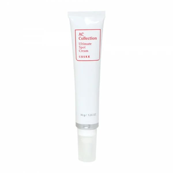 Крем точечный от акне COSRX AC Collection Ultimate Spot Cream 30гр
Крем точечный от акне COSRX AC Collection Ultimate Spot Cream 30гр