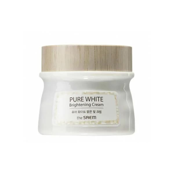 Крем осветляющий с эффектом сияния The Saem Pure White Brightening Cream 80мл
Крем осветляющий с эффектом сияния The Saem Pure White Brightening Cream 80мл