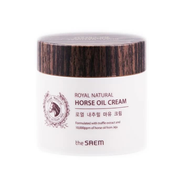 Крем с лошадиным жиром The Saem Royal Natural Horse Oil Cream 80мл
Крем с лошадиным жиром The Saem Royal Natural Horse Oil Cream 80мл
