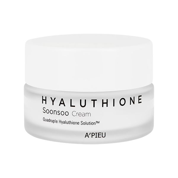 Глубокоувлажняющий крем для лица с глутатионом A'PIEU Hyaluthione Soonsoo Cream
Глубокоувлажняющий крем для лица с глутатионом A'PIEU Hyaluthione Soonsoo Cream