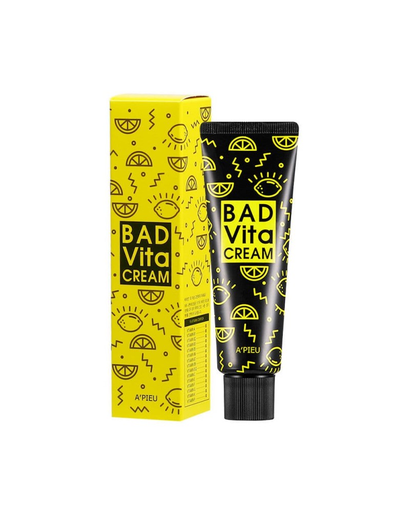 Крем для лица с витаминным комплексом A'PIEU Bad Vita Cream
Крем для лица с витаминным комплексом A'PIEU Bad Vita Cream