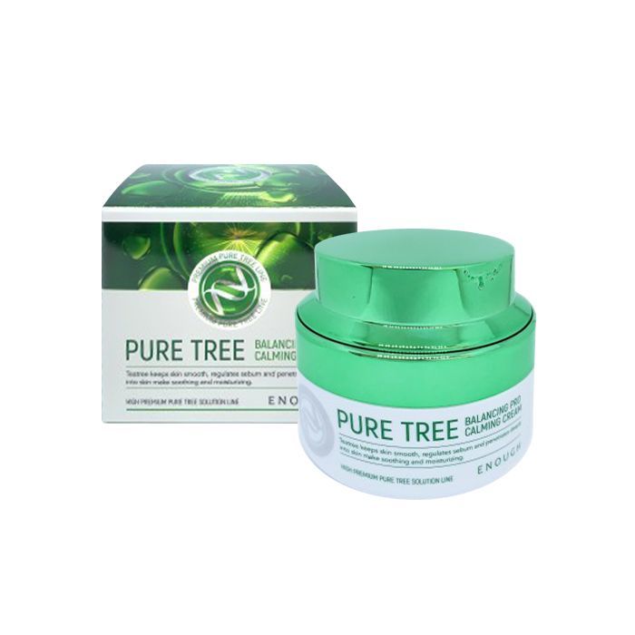 Крем для лица с экстрактом чайного дерева Pure Tree Balancing Pro Calming Cream 50мл
Крем для лица с экстрактом чайного дерева Pure Tree Balancing Pro Calming Cream 50мл