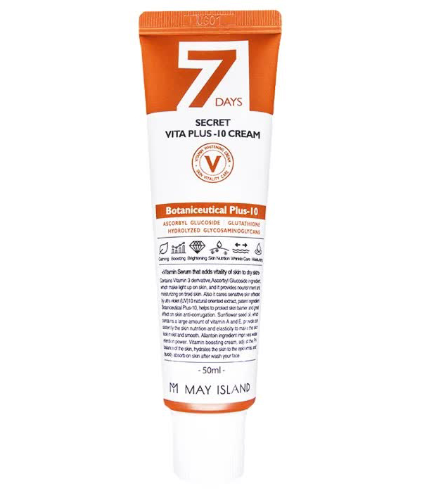 Крем для лица Seven Days Secret Vita Plus-10 Cream 50мл
Крем для лица Seven Days Secret Vita Plus-10 Cream 50мл