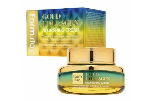 Питательный крем с золотом и коллагеном FarmStay Gold Collagen Nourishing Cream 55 мл
Питательный крем с золотом и коллагеном FarmStay Gold Collagen Nourishing Cream 55 мл