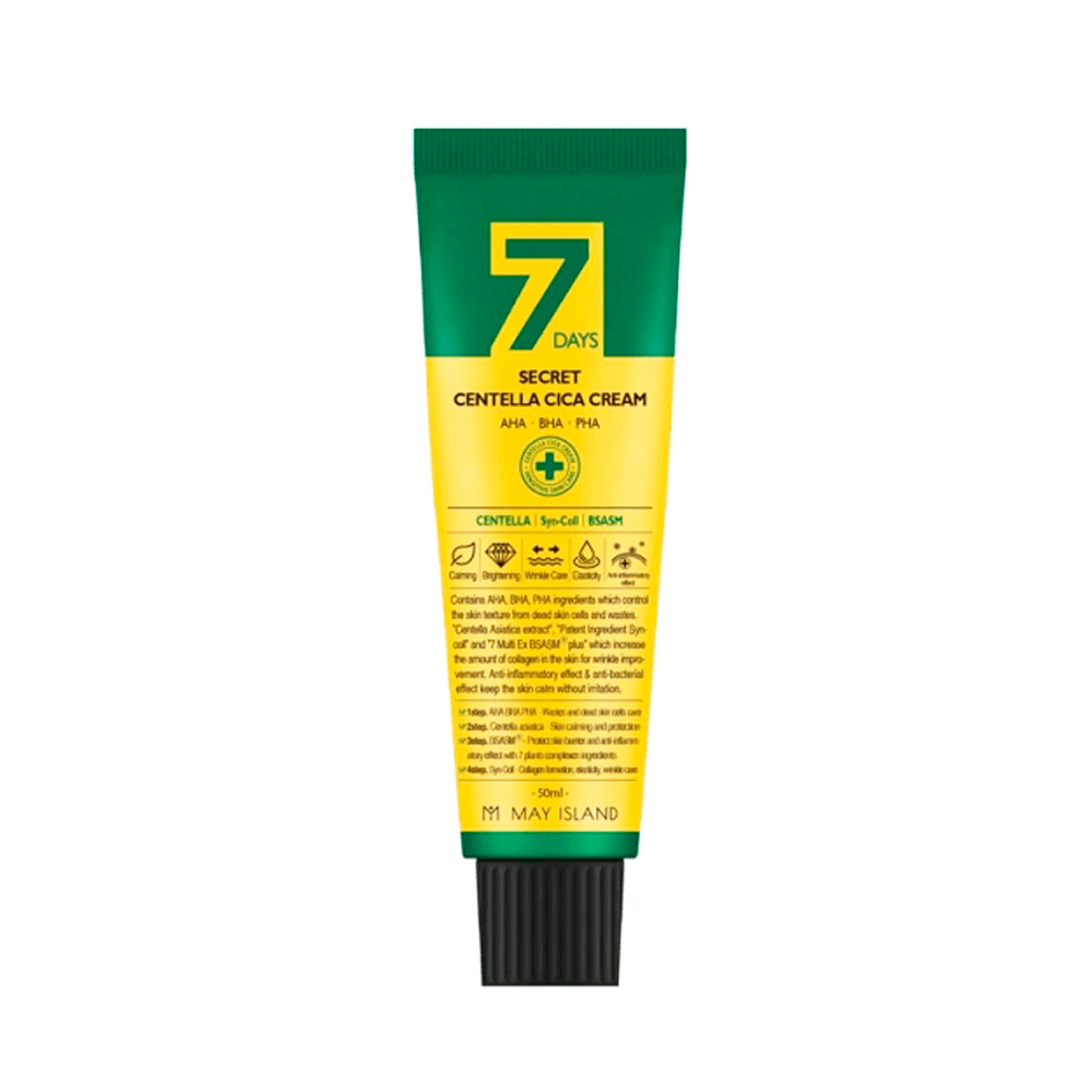 Крем для лица успокаивающий 7 Days Secret Centella Cica Cream 50мл
Крем для лица успокаивающий 7 Days Secret Centella Cica Cream 50мл