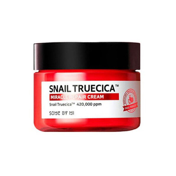 Крем для лица восстанавливающий с муцином улитки Some By Mi Snail Truecica Miracle Repair Cream, 60 мл
Крем для лица восстанавливающий с муцином улитки Some By Mi Snail Truecica Miracle Repair Cream, 60 мл