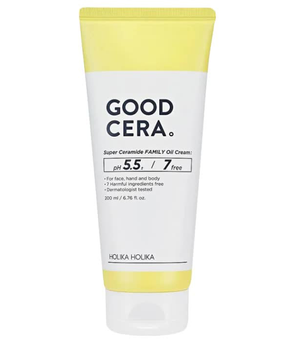 Holika Holika Универсальный крем для лица и тела Good Cera Super Ceramide Family Oil Cream, 200 мл
Holika Holika Универсальный крем для лица и тела Good Cera Super Ceramide Family Oil Cream, 200 мл
