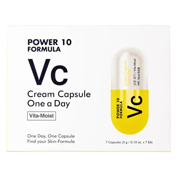 It's Skin Тонизирующий крем-капсула Power 10 Formula VC Cream Capsule One a Day, 3г*7шт
It's Skin Тонизирующий крем-капсула Power 10 Formula VC Cream Capsule One a Day, 3г*7шт