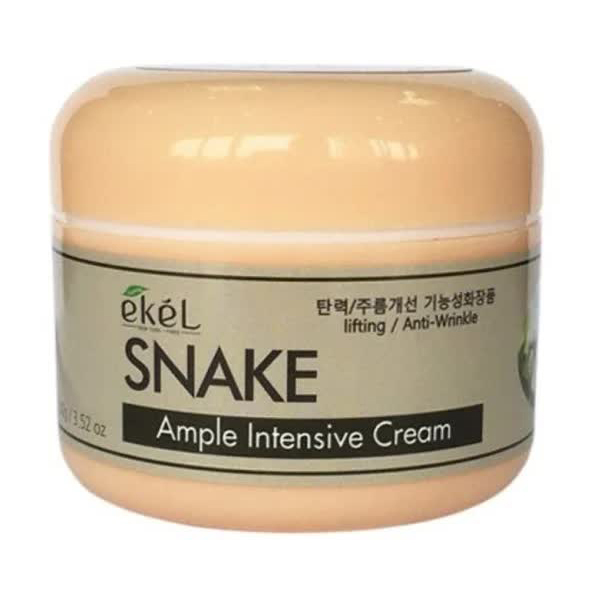 EKEL Крем для лица с пептидом змеиного яда Ample Intensive Cream Snake, 100гр
EKEL Крем для лица с пептидом змеиного яда Ample Intensive Cream Snake, 100гр
