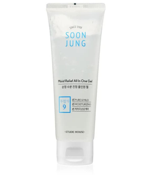 ETUDE HOUSE Увлажняющий гель с пантенолом для чувствительной кожи Soon Jung Moist Relief All In One Gel, 120мл
ETUDE HOUSE Увлажняющий гель с пантенолом для чувствительной кожи Soon Jung Moist Relief All In One Gel, 120мл