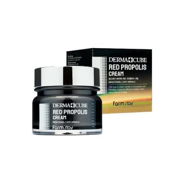 Питательный крем с прополисом и гибискусом, 80мл, FarmStay FarmStay DERMA CUBE Red Propolis Cream, 80ml
Питательный крем с прополисом и гибискусом, 80мл, FarmStay FarmStay DERMA CUBE Red Propolis Cream, 80ml