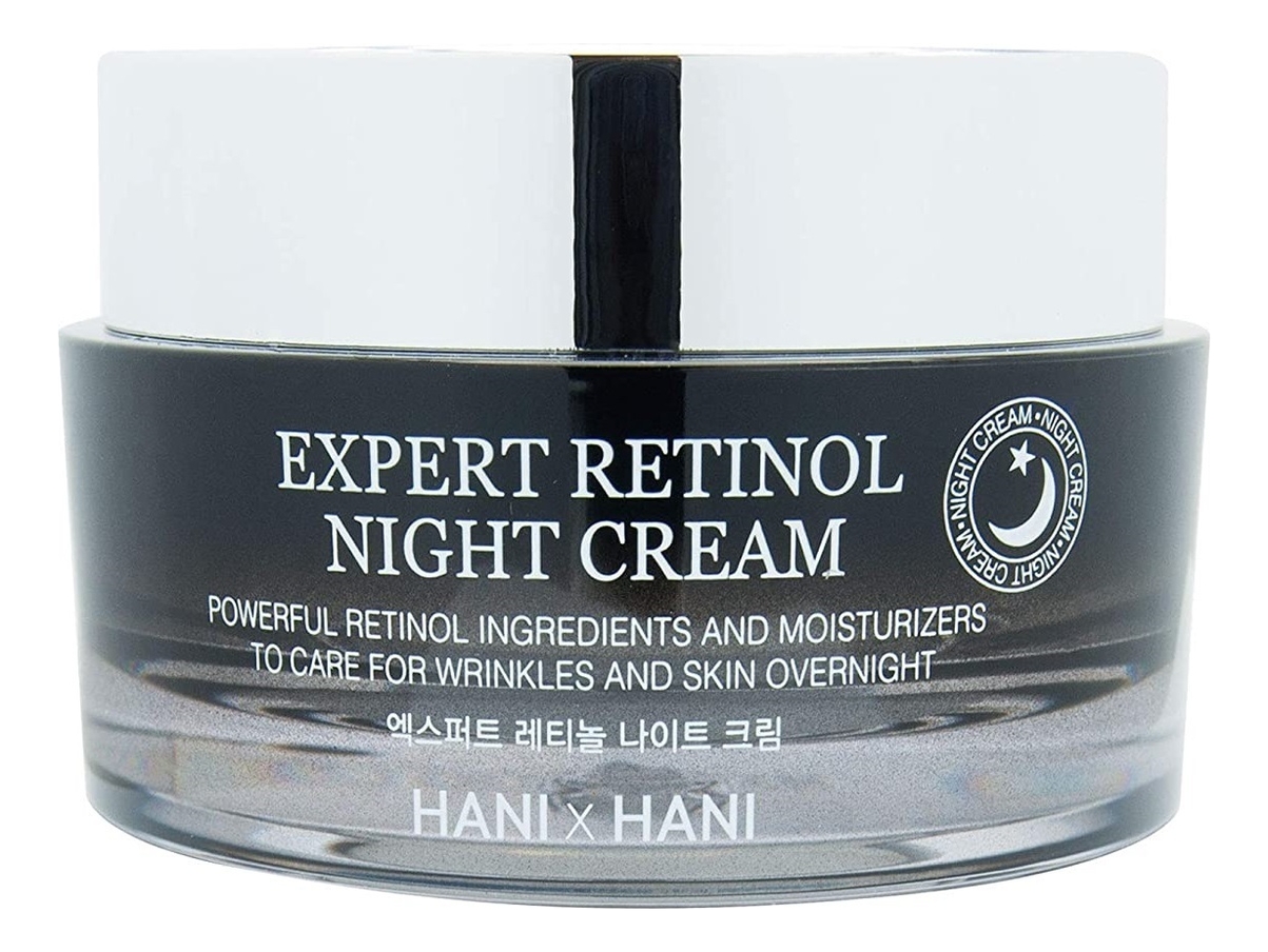 Ночной эксперт-крем для лица с ретинолом HANIxHANI Expert Retinol Night Cream, 50 мл
Ночной эксперт-крем для лица с ретинолом HANIxHANI Expert Retinol Night Cream, 50 мл