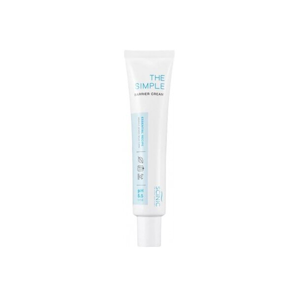SCINIC Слабокислотный успокаивающий крем The Simple Barrier Cream (40 мл)
SCINIC Слабокислотный успокаивающий крем The Simple Barrier Cream (40 мл)