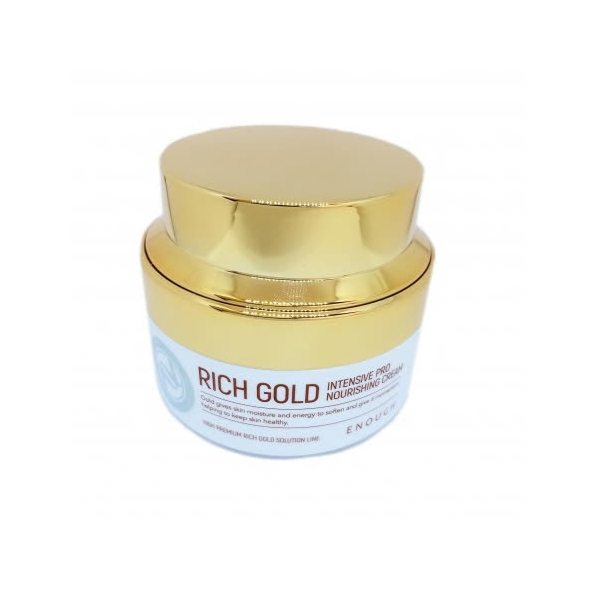 Крем с 24К золотом Enough Rich Gold Intensive Pro Nourishing Cream, 50 мл.
Крем с 24К золотом Enough Rich Gold Intensive Pro Nourishing Cream, 50 мл.