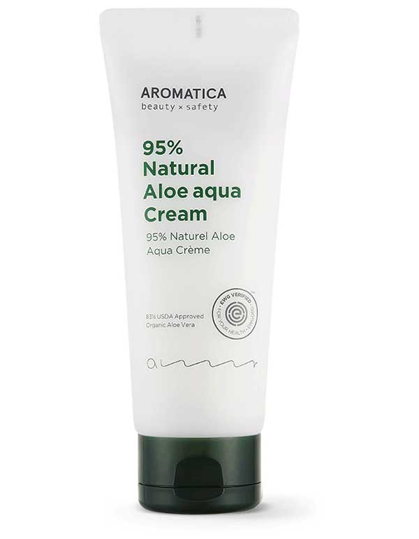 Увлажняющий крем AROMATICA с алоэ 95% Natural Aloe Aqua Cream 150ml
Увлажняющий крем AROMATICA с алоэ 95% Natural Aloe Aqua Cream 150ml