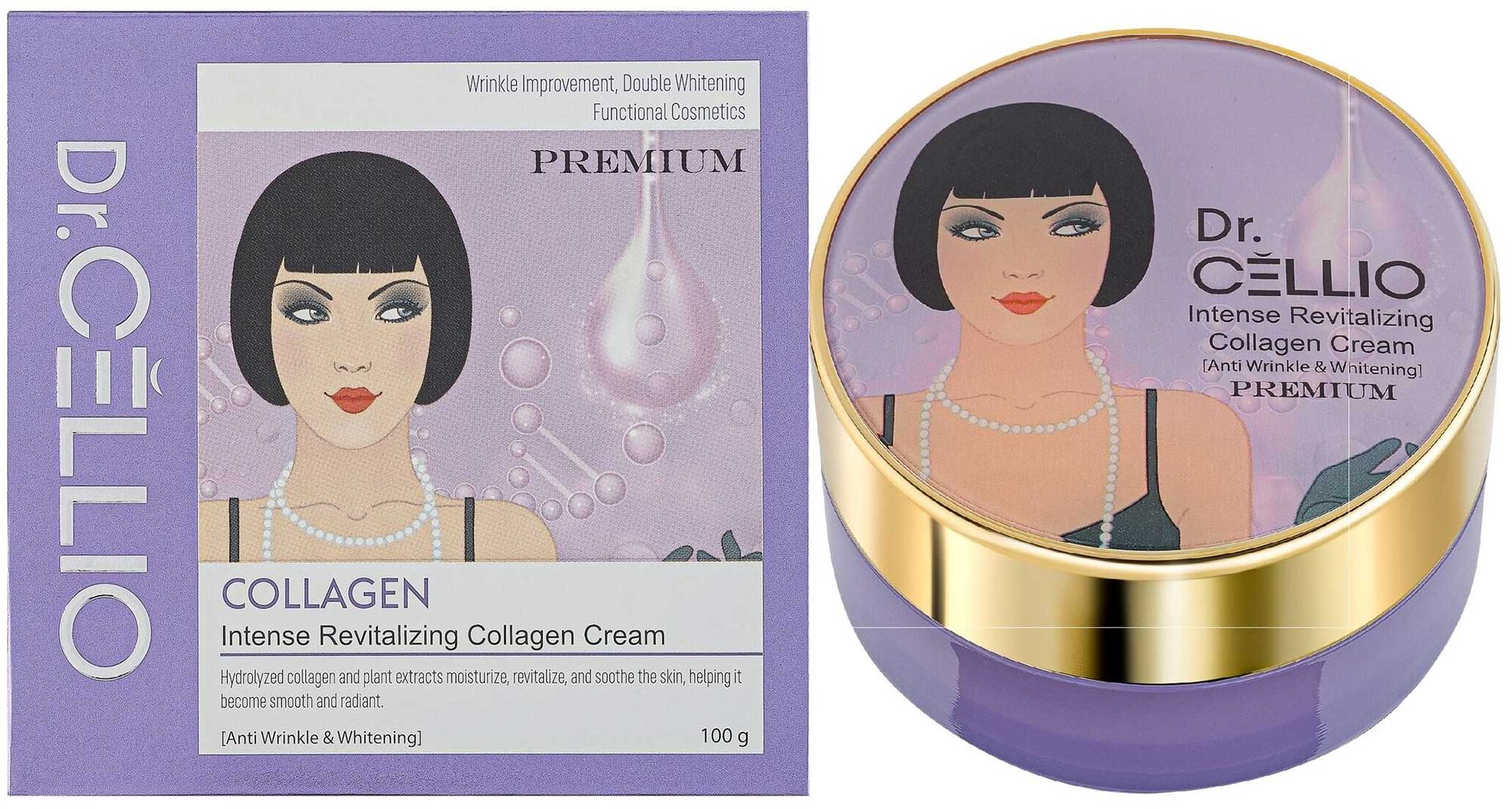 Крем для лица Dr. CELLIO Intense Revitalizing Collagen Cream
Крем для лица Dr. CELLIO Intense Revitalizing Collagen Cream