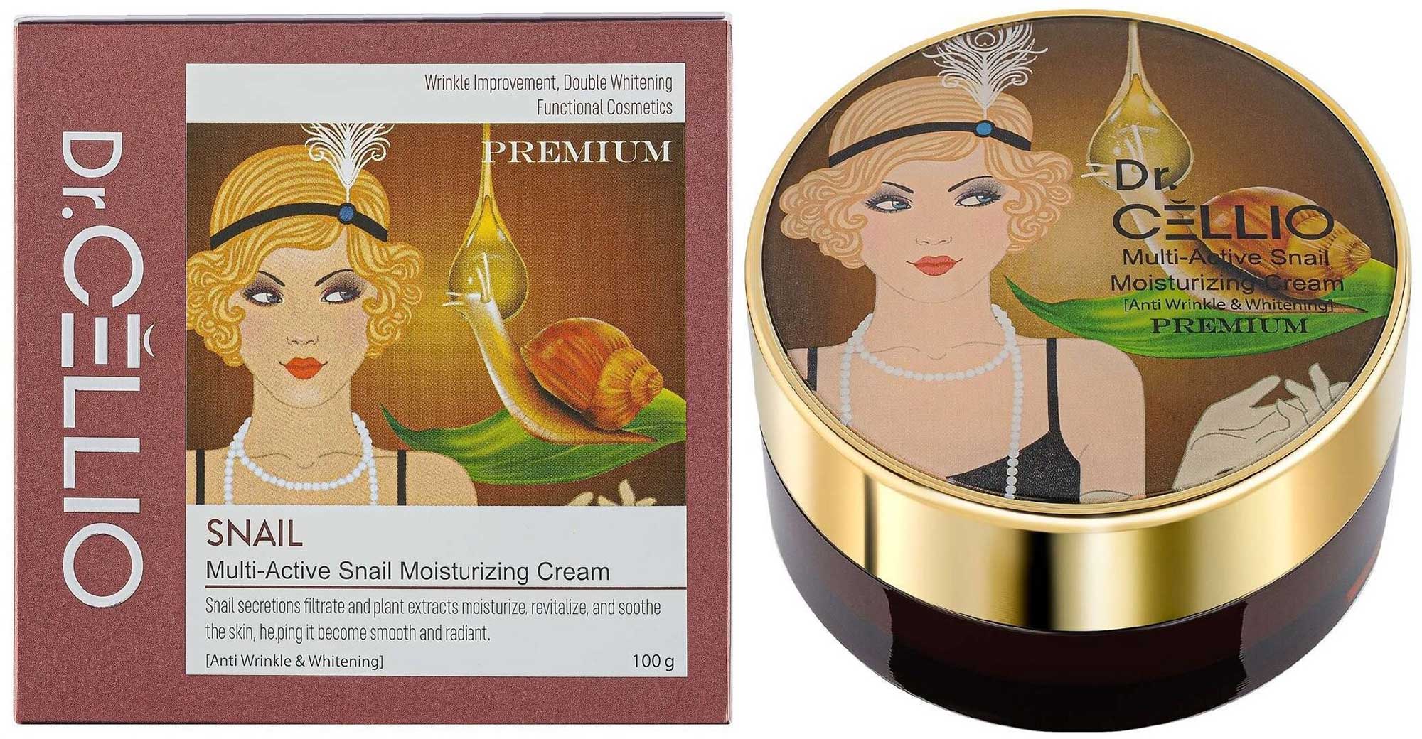 Крем для лица Dr. CELLIO Multi Active Snail Moisturizing Cream
Крем для лица Dr. CELLIO Multi Active Snail Moisturizing Cream