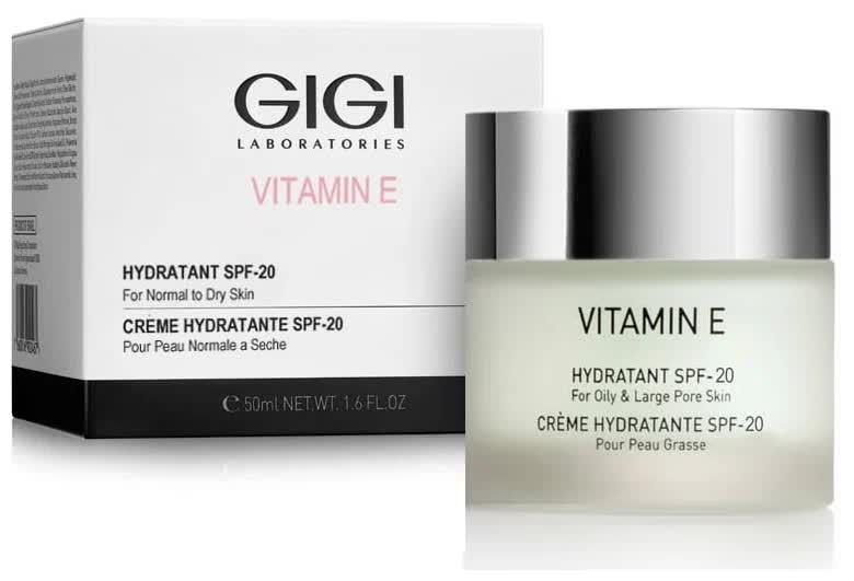 Крем увлажняющий GIGI Vitamin E для жирной кожи 50 мл 47508
Крем увлажняющий GIGI Vitamin E для жирной кожи 50 мл 47508